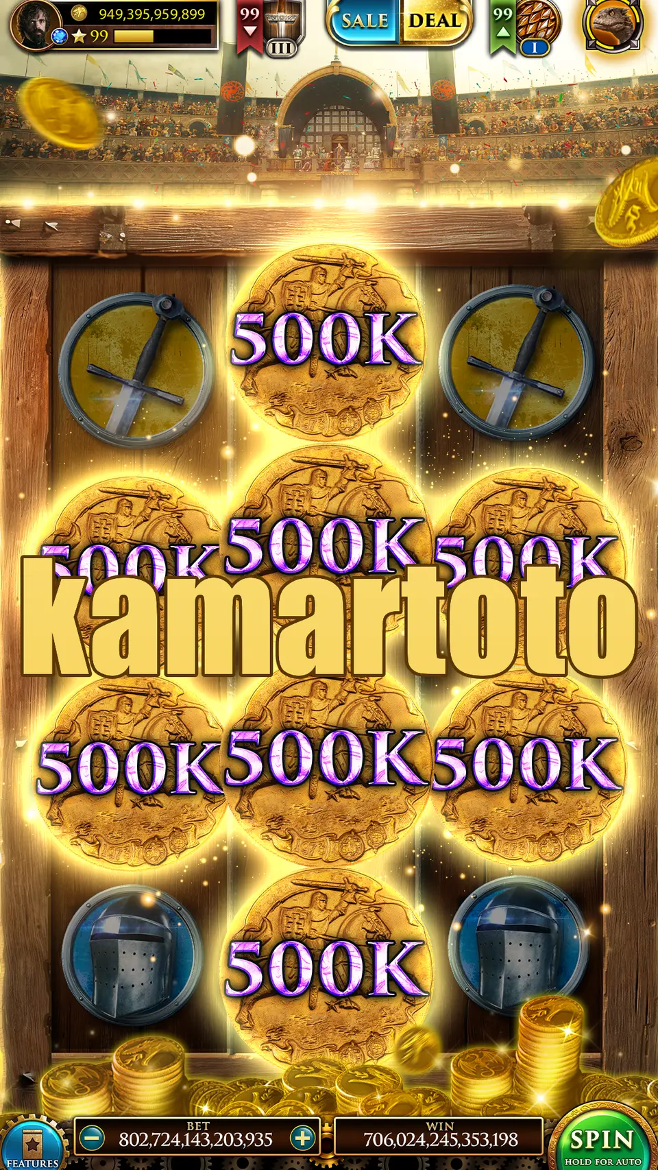 kamartoto Tangkapan Layar Resmi APK